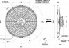 viac o produkte - Ventilátor dochladzovanie SPAL VA18-BP70A / LL 86S, Tlačný, 385mm, 24V